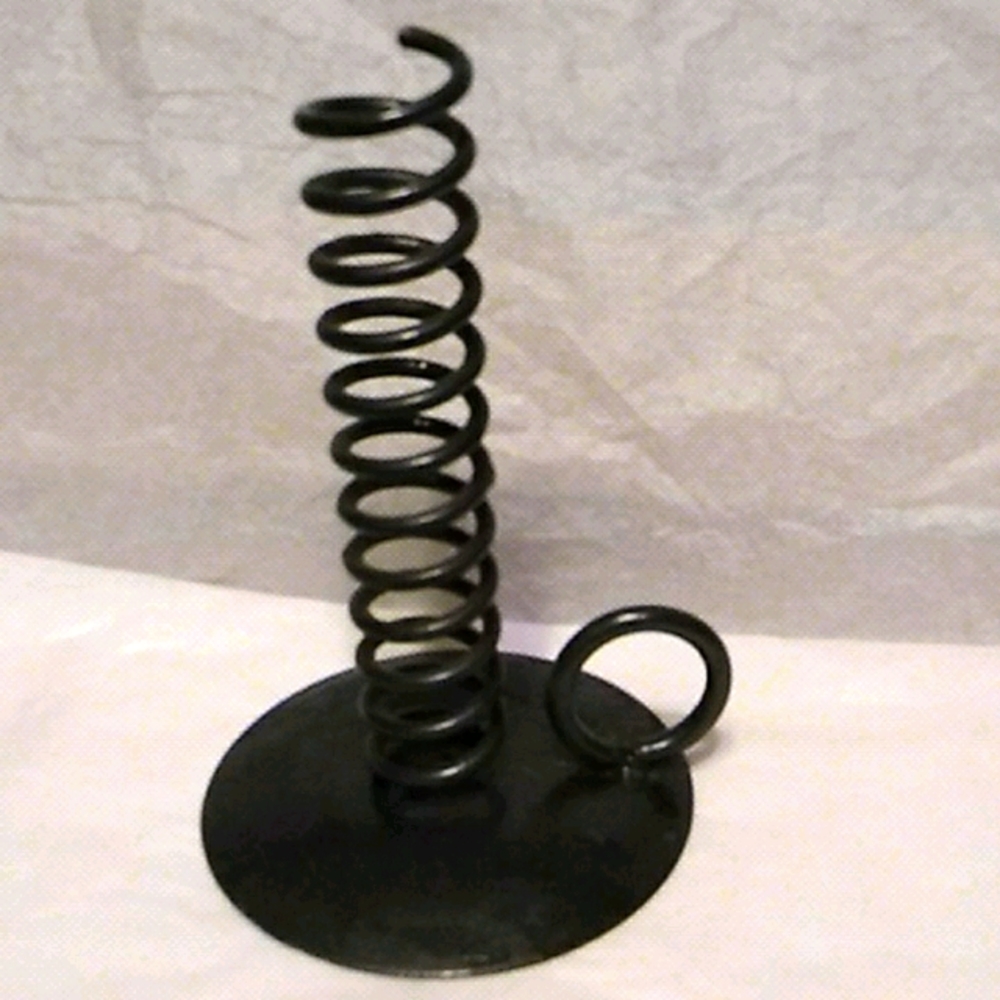 Black Metal Candleholder